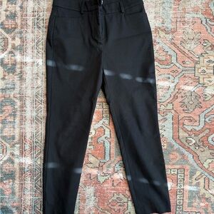 Loft curvy black pants